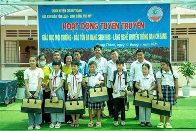 Khu bảo tồn Phú Mỹ: Nhiều hoạt động ý nghĩa về truyền thông giáo dục trong công tác bảo tồn thiên nhiên